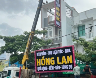 Quảng Cáo Bình Dương | Làm Bảng Quảng  Cáo Ở Bình Dương | shop mỹ phẩm hồng loan