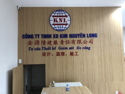 BẢNG ALU CHỮ INOX_CTY XÂY DỰNG KIM LONG