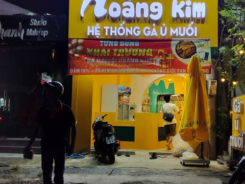 Quảng Cáo Bình Dương | Làm Bảng Quảng  Cáo Ở Bình Dương | bảng hiệu alu gà ủ muối chi nhánh 3