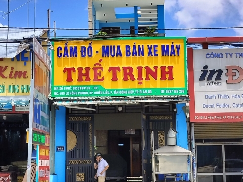 Quảng Cáo Bình Dương | Làm Bảng Quảng  Cáo Ở Bình Dương | bảng alu cầm đồ thế trịnh