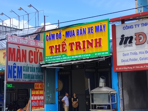 Quảng Cáo Bình Dương | Làm Bảng Quảng  Cáo Ở Bình Dương | bảng alu cầm đồ thế trịnh