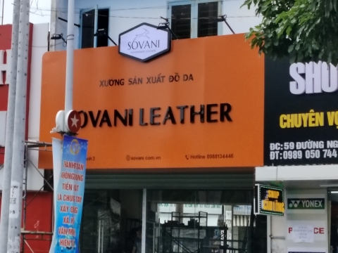 Quảng Cáo Bình Dương | Làm Bảng Quảng  Cáo Ở Bình Dương | bảng hiệu alu shop đồ da